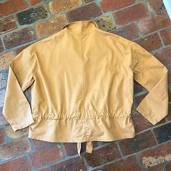 Mittoshop gold Utility Tie waist jacket szL - Picture 12 of 13